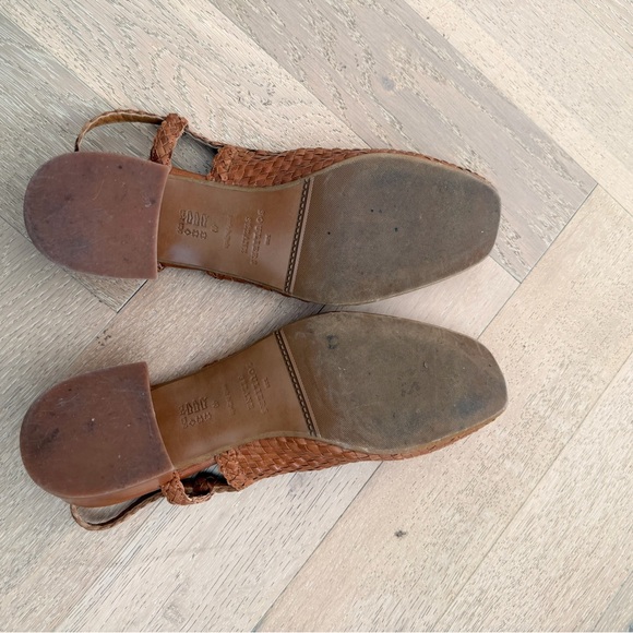 Sezane Paula Babies Woven Slingback Heels - Picture 6 of 6